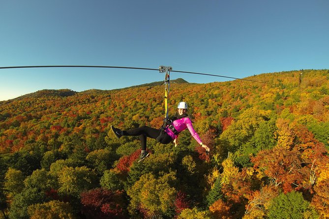 Mont Tremblant Guided Zipline Tour - Five ziplines from summit to village