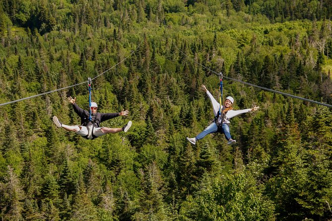 Mont Tremblant Guided Zipline Tour - Riding the Panoramic Gondola to the summit