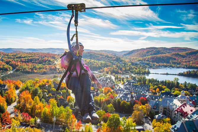 Mont Tremblant Guided Zipline Tour - Harnesses, helmets, and the first safety briefing