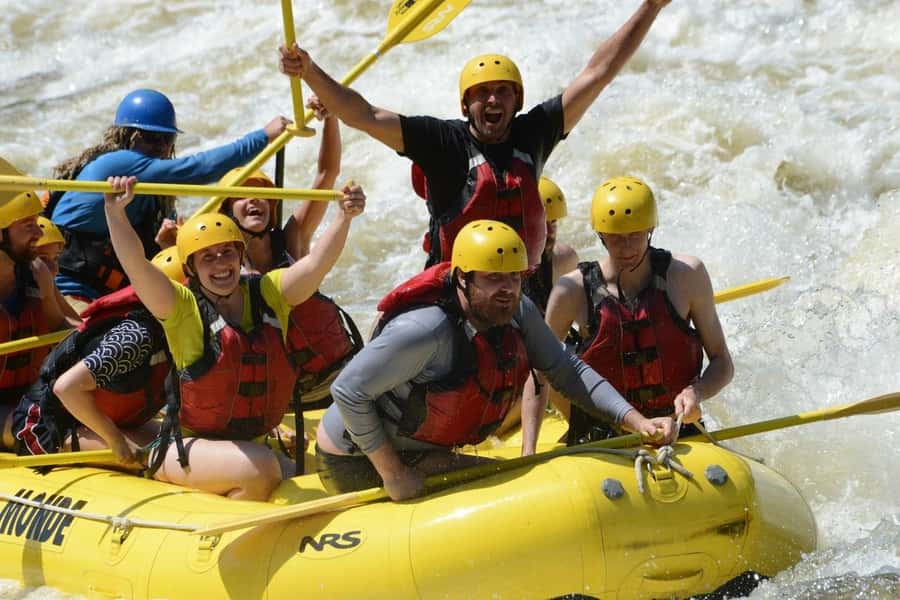 Mont-Tremblant: Half-Day White Water Rafting - The Rouge River offers more than a single burst of white water