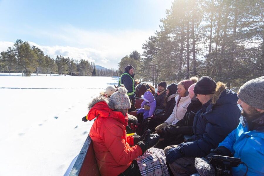 Mont-Tremblant: Sleigh Ride w/ Storytelling & Hot Chocolate - Hot chocolate, blankets, and maple candy