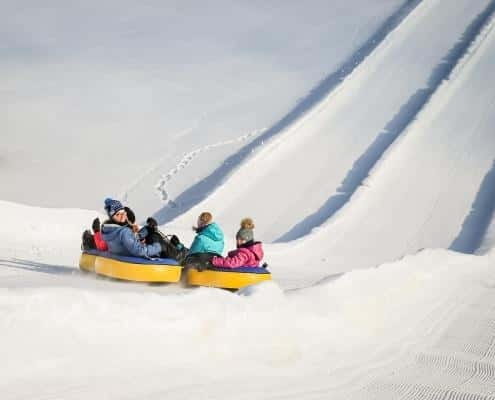 Mont-Tremblant: Snow Tubing with a Mechanical Lift - Eight runs, one very simple winter thrill