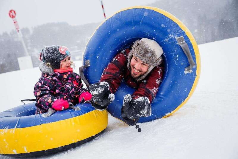 Mont-Tremblant: Snow Tubing with a Mechanical Lift - Family rules and who will enjoy it most