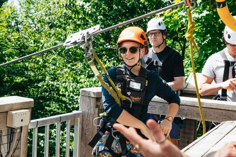 Mont Tremblant: Summit Zip-Lining Tour with 5 Zip Lines - Five zip lines across the mountain