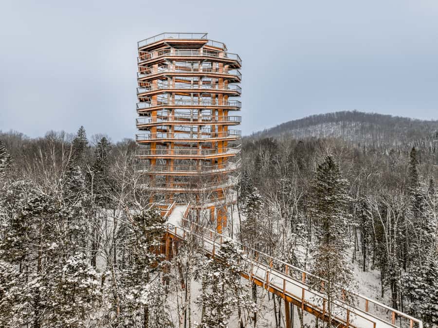 Mont-Tremblant: Treetop Observatory and Self-Guided Walk - Driving from Tremblant, Montreal, or Ottawa