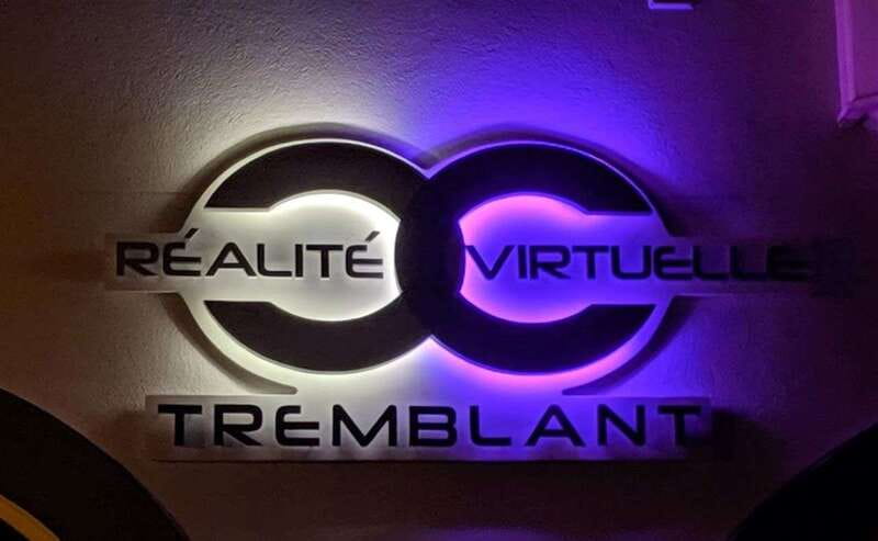 Mont Tremblant: Virtual Reality Gaming Session - A fast route from Place St Bernard to the VR center
