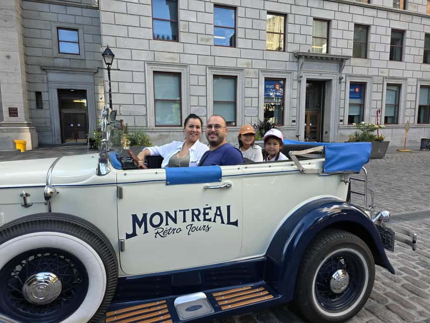 Montreal: An unforgettable guided tour in a vintage 1930s convertible car - FAQ