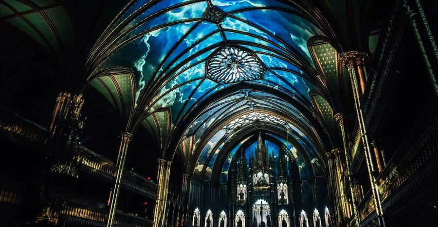 Montreal: AURA Experience at Notre-Dame Basilica and Cruise - Starting at Grand Quay in Old Montréal