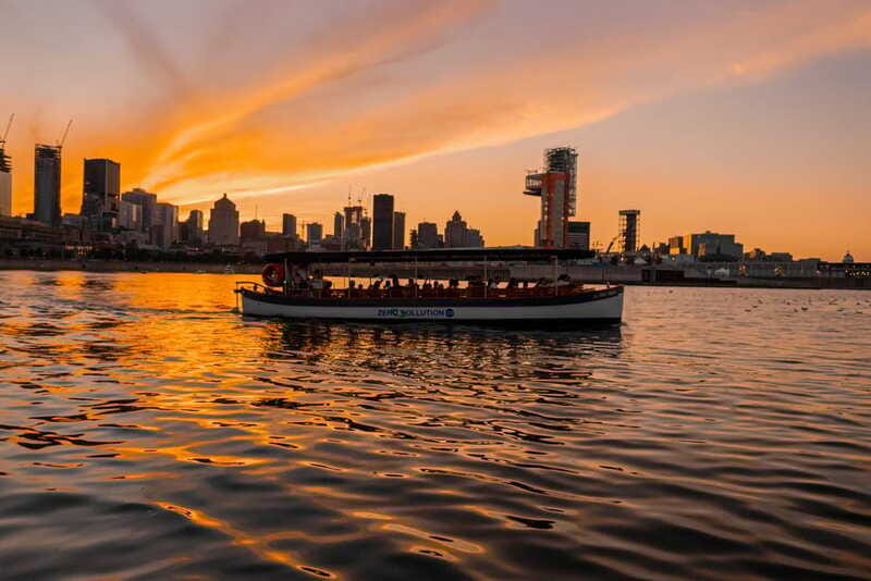 Montreal: Electric Boat Cruise with Onboard Drinks - Following the Sainte-Marie current