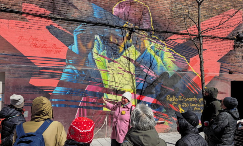 Montreal: Guided Walking Tour of Montreal's Murals - The story behind Montreal’s mural movement