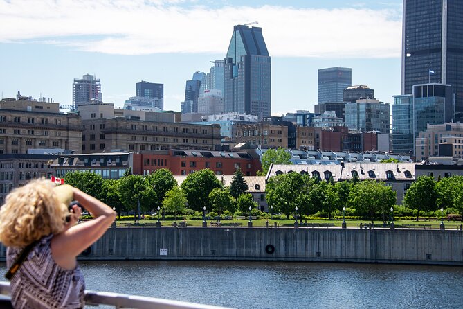 Montreal History Guided Sightseeing Cruise - Old Port views before the boat gets moving