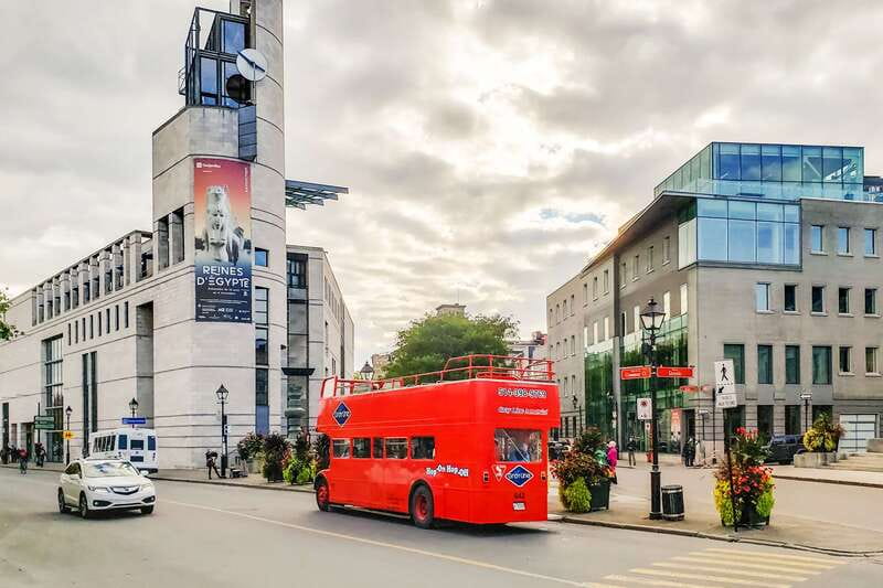 Montreal: Hop-On Hop-Off Double-Decker Bus Tour - Why this bus works well in a spread-out city