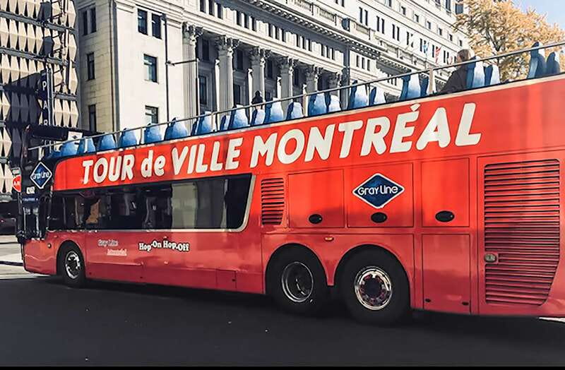 Montreal: Hop-On Hop-Off Double-Decker Bus Tour - Old Montreal and Notre-Dame Basilica