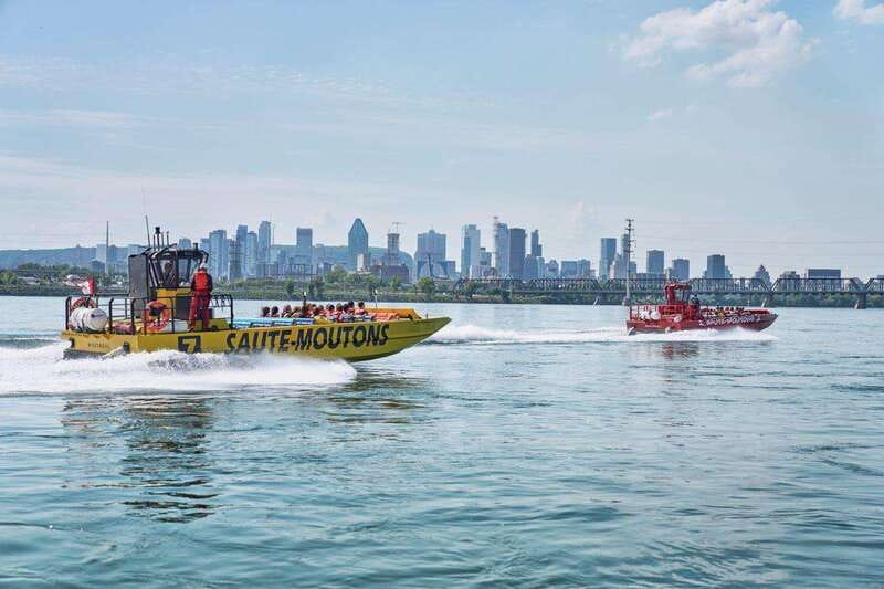 Montreal: Jet Boating on the Lachine Rapids - Five minutes of Old Port views
