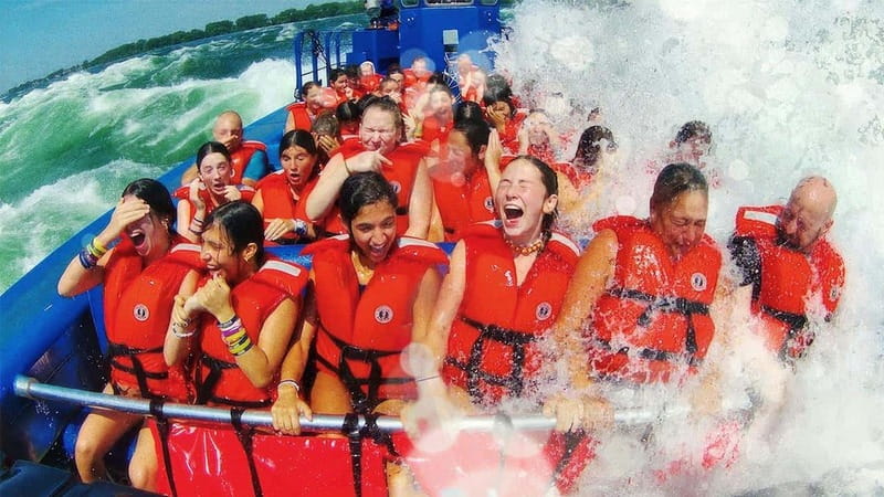 Montreal: Jet Boating on the Lachine Rapids - From Jacques-Cartier Pier into the Old Port