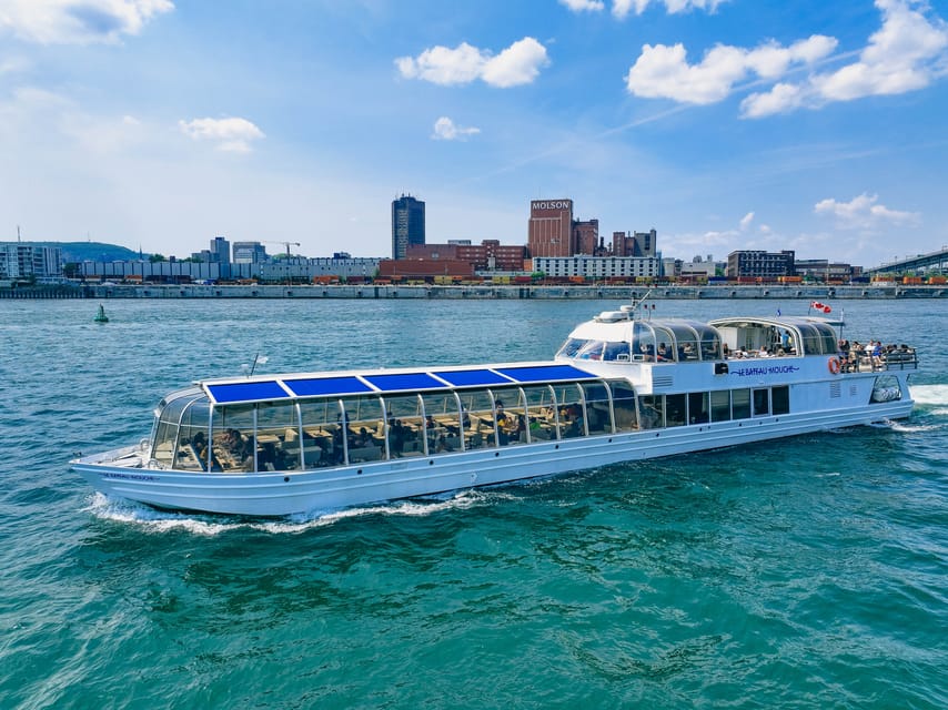 Montreal: Le Bateau-Mouche St. Lawrence Sightseeing Cruise - A calm first look at Montreal from the St. Lawrence