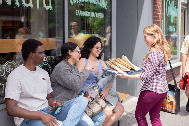 Montreal: Mile-End Foodie Walking Tour with 7 Tastings - Street-style gnocchi in a Chinese takeaway box