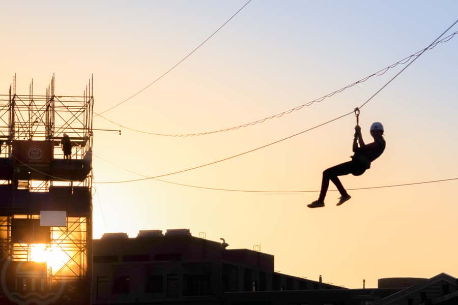 Montreal Old Port: Urban Zipline Ticket - What happens during the 15-minute visit