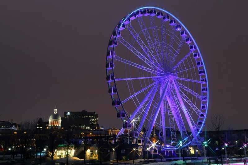 Montreal: Small Group Night Tour with La Grande Roue Entry - Key points to know before booking