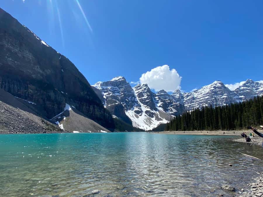 Moraine Lake 1.5hr & Lake Louise Shuttle from Canmore/Banff - Lake Louise: 75 minutes for the shoreline and photos