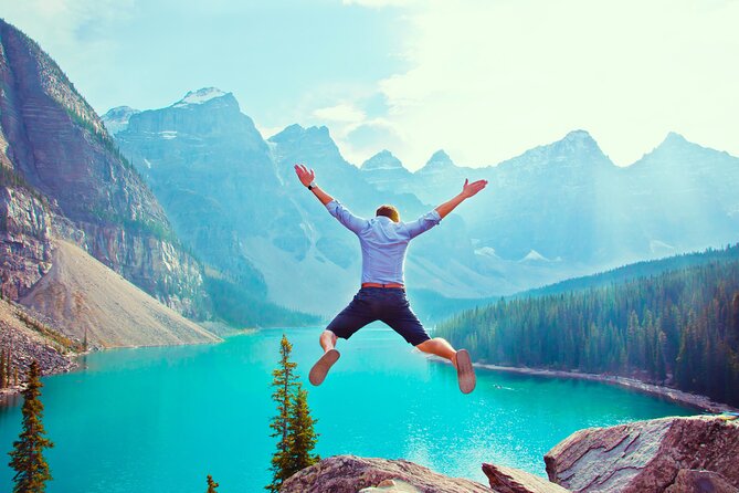 Moraine Lake, Lake Louise & Banff Secrets | Award-Winning Tour - Starting in Banff with a comfortable van