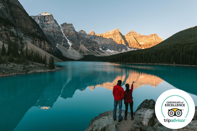 Moraine Lake & Lake Louise Sunrise | Award-Winning Premium Tour - Leaving Banff before dawn