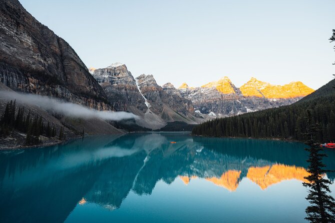 Moraine Lake Sunrise & Lake Louise Golden Hour Experience - Key points to know before you book