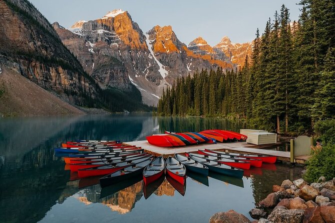Moraine Lake Sunrise & Lake Louise Golden Hour Experience - Coffee, blankets, and the practical side of dawn