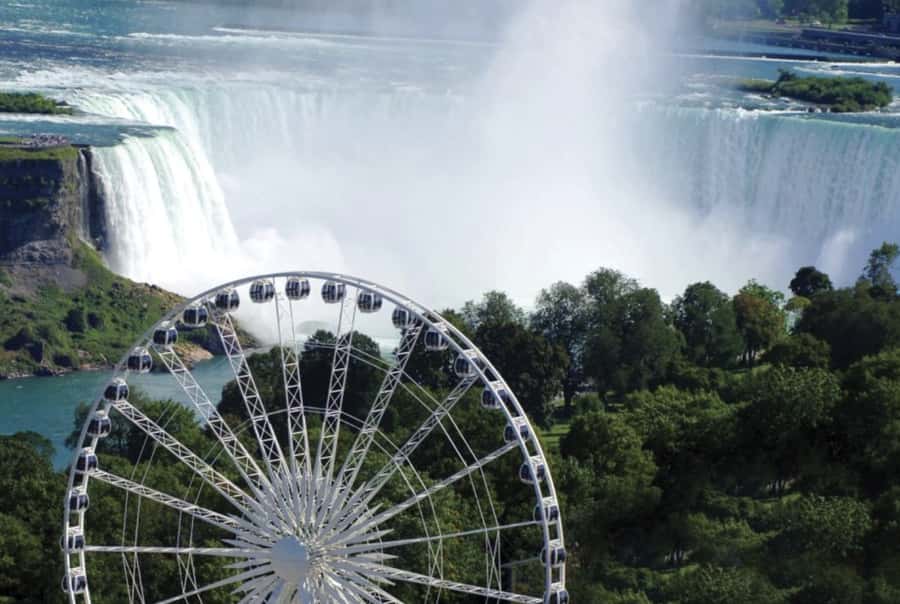 Niagara Adventure Theater & SkyWheel Combo - Meet Blondin and Annie Taylor on screen