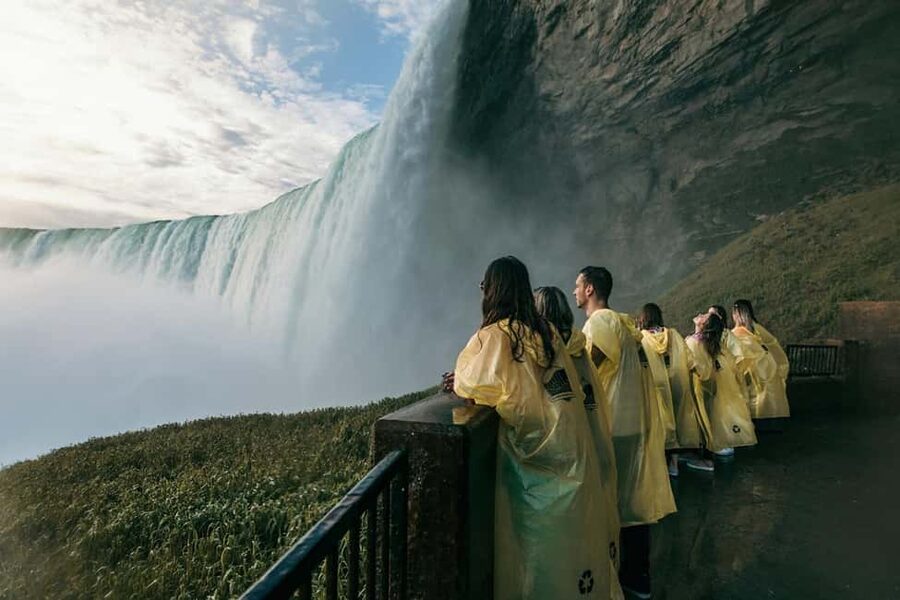 Niagara Falls: 5 Attraction Pass, WEGO Bus & Audio Guide - White Water Walk shows Niagara away from the postcard view