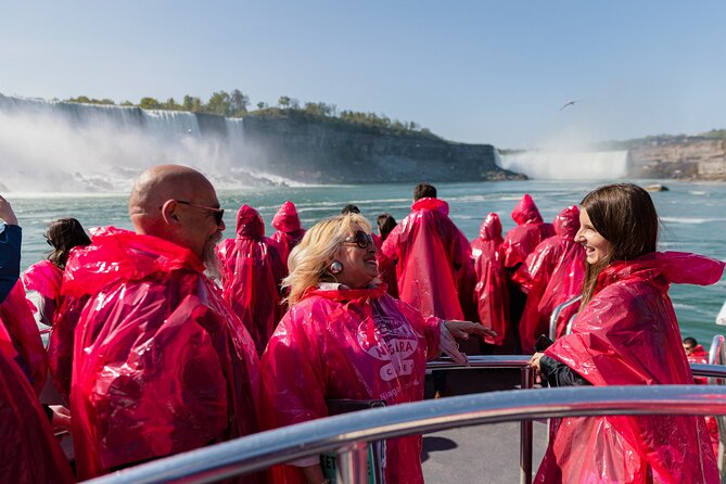 Niagara Falls Boat Ride VIP Boarding & Journey Behind the Falls - Walking, clothing, and family considerations