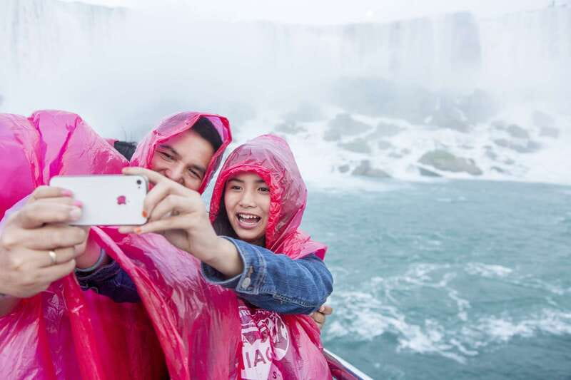 Niagara Falls: Boat Trip & Journey Behind the Falls Tour - The 19-story descent to Niagara City Cruises