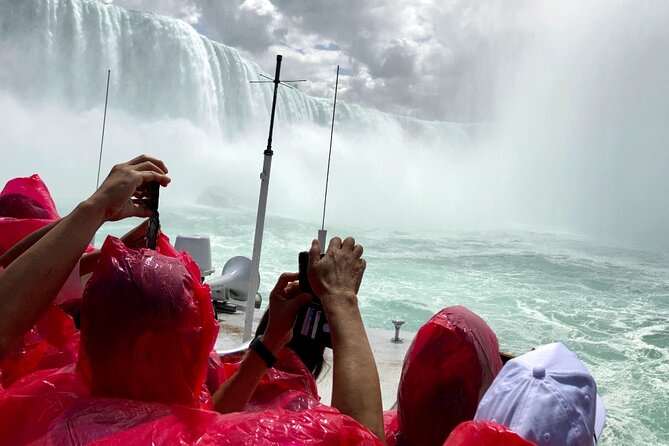 Niagara Falls Canada Day Tour From Toronto + Boat Cruise Option - Journey Behind the Falls puts you at the Horseshoe Falls
