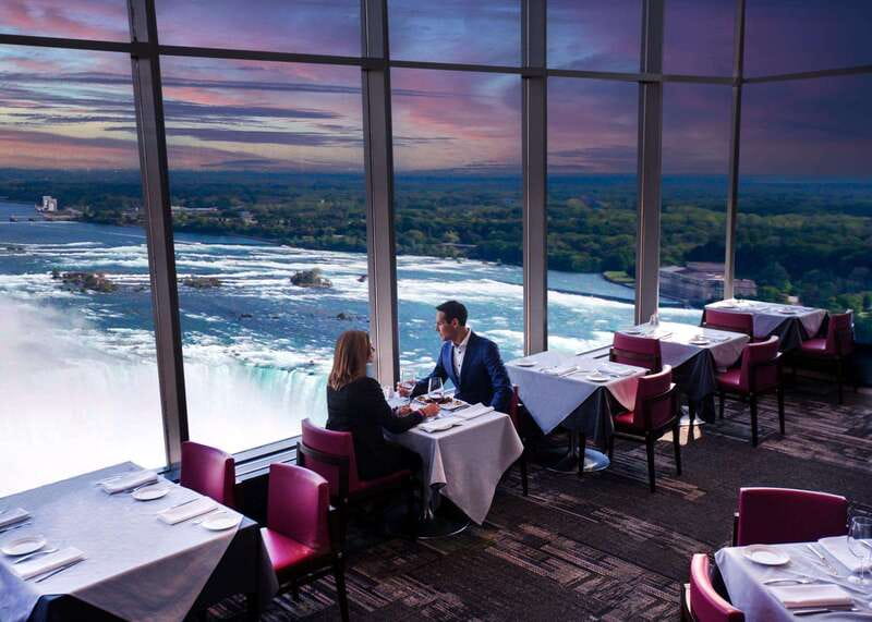 Niagara Falls, Canada: Dining Experience at The Watermark - Watching the Falls Change Color After Dark