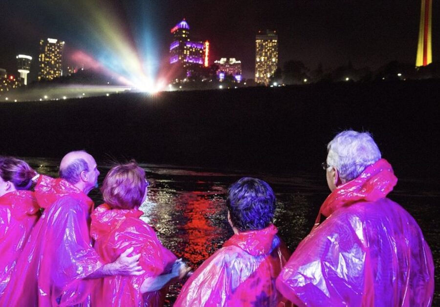 Niagara Falls, Canada: Evening Fireworks Cruise - The 40-minute cruise route
