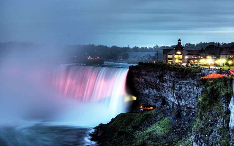 Niagara Falls, Canada: Sightseeing Tour with Boat Ride - Looking down at Whirlpool Rapids