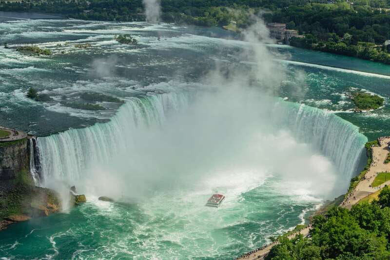 Niagara Falls, Canada: Skylon Tower Observation Deck Ticket - Daylight, sunset, and the Falls after dark