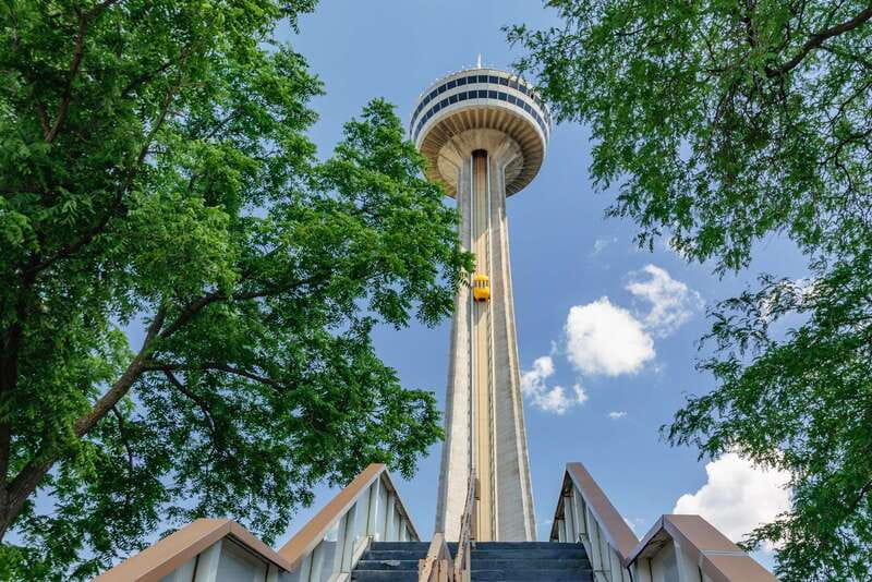Niagara Falls, Canada: Skylon Tower Observation Deck Ticket - The 52-second ride in the Yellow-Bug elevators