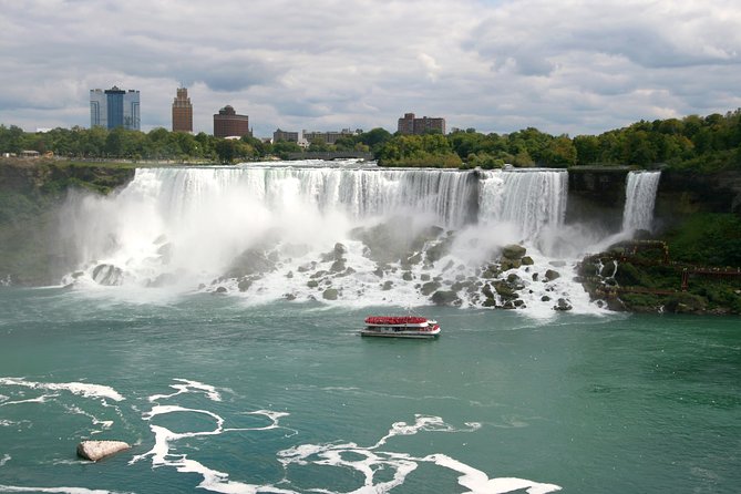 Niagara Falls Canada Tour: Helicopter, Boat, Behind Falls & Lunch - The Niagara City Cruises boat ride