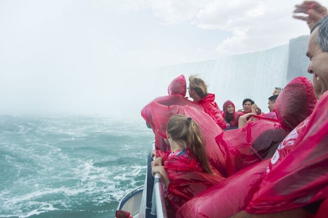 Niagara Falls Canada Walking Tour With Boat Cruise - Niagara City Cruises and the rush of the water