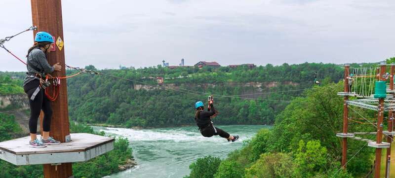 Niagara Falls, Canada: Whirlpool Adventure Ropes Course - The training course sets the tone