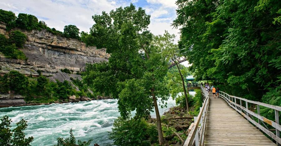 Niagara Falls, Canada: White Water Walk Entry Ticket - The Niagara River Before the Falls