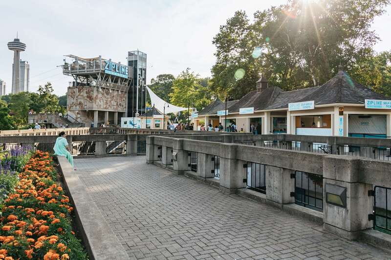 Niagara Falls, Canada: Zipline to The Falls - What happens from check-in to launch