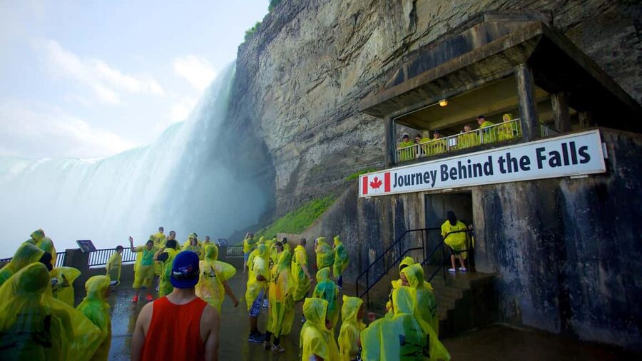 Niagara Falls: Day Tour with Boat & Journey Behind the Falls - A close look at the falls from three levels