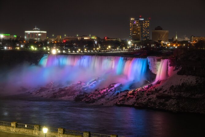 Niagara Falls Evening Tour with Boat, Journey, Dinner & Fireworks - Table Rock and the heart of Niagara Falls
