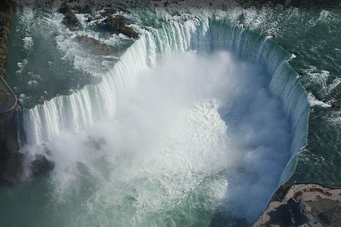 Niagara Falls Grand Helicopter Adventure - The Sir Adam Beck station and the final falls views