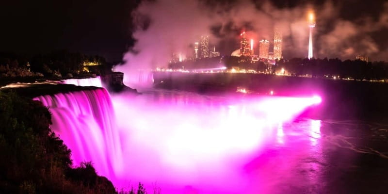 Niagara Falls: Guided Night Tour w/ Dinner & Hotel Transfer - Why Niagara Falls looks different after dark