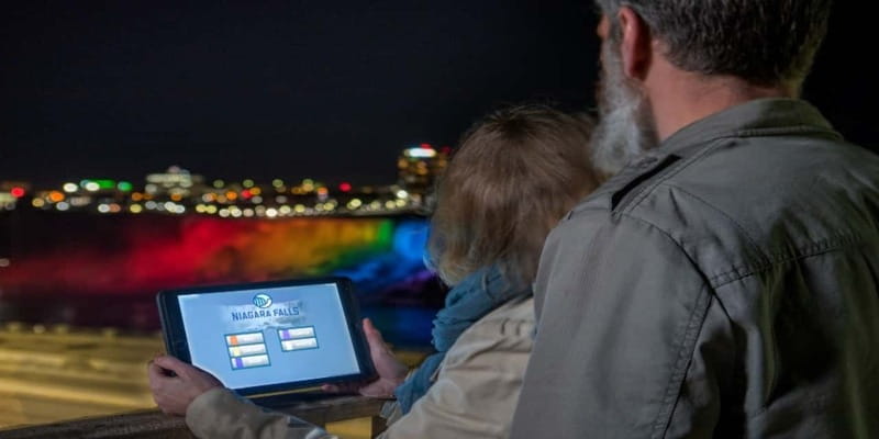 Niagara Falls: Guided Night Tour w/ Dinner & Hotel Transfer - A downtown hotel pickup keeps the evening simple