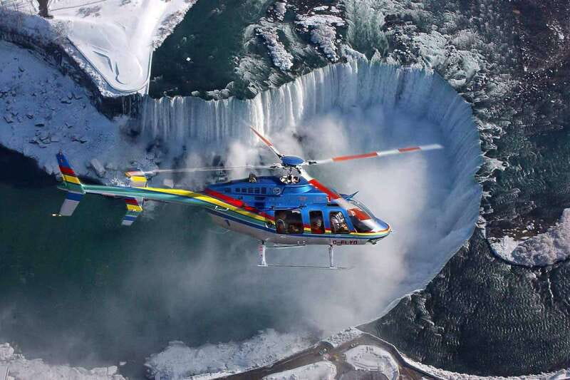 Niagara Falls, ON: Helicopter Ride with Boat & Skylon Lunch - Journey Behind the Falls: sound before scenery