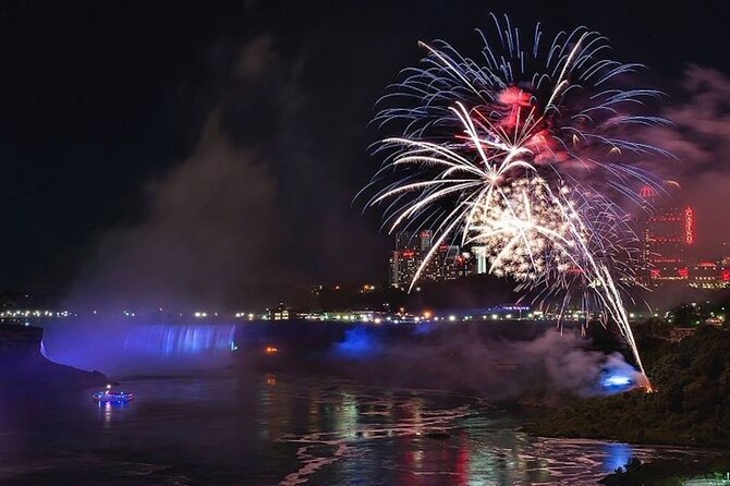 Niagara Falls Premium Night Tour: Fireworks Boat Cruise & Dinner - The Niagara City Cruises boat ride